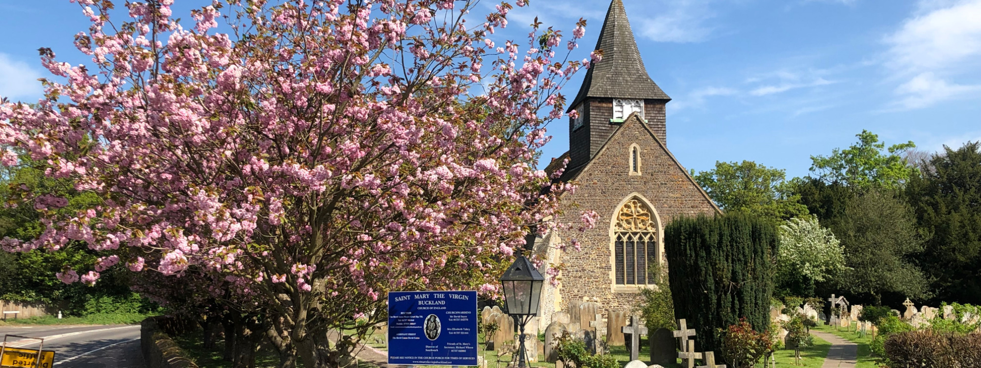 Welcome
*to St Mary's,  Buckland Surrey