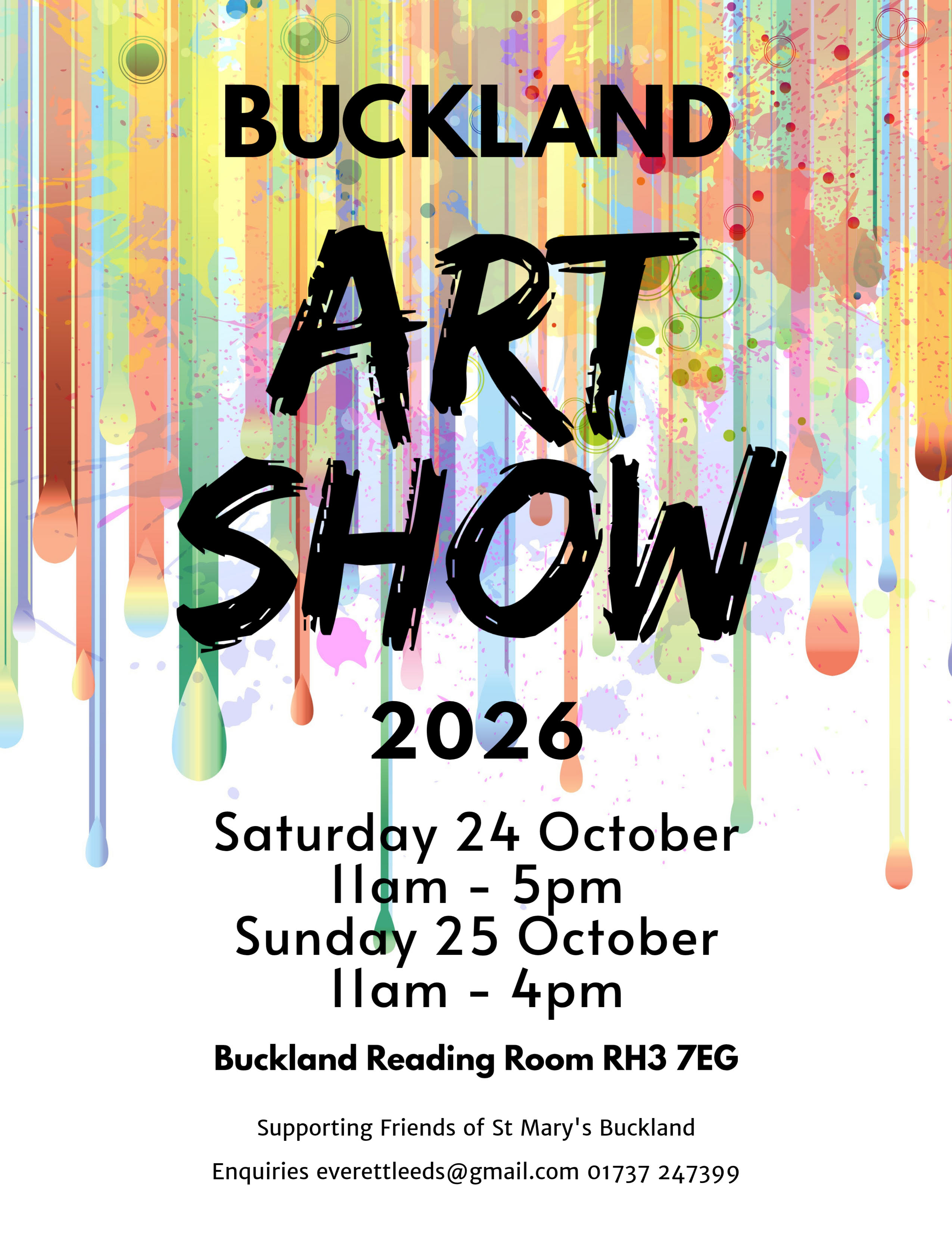 2026 Art Show Poster